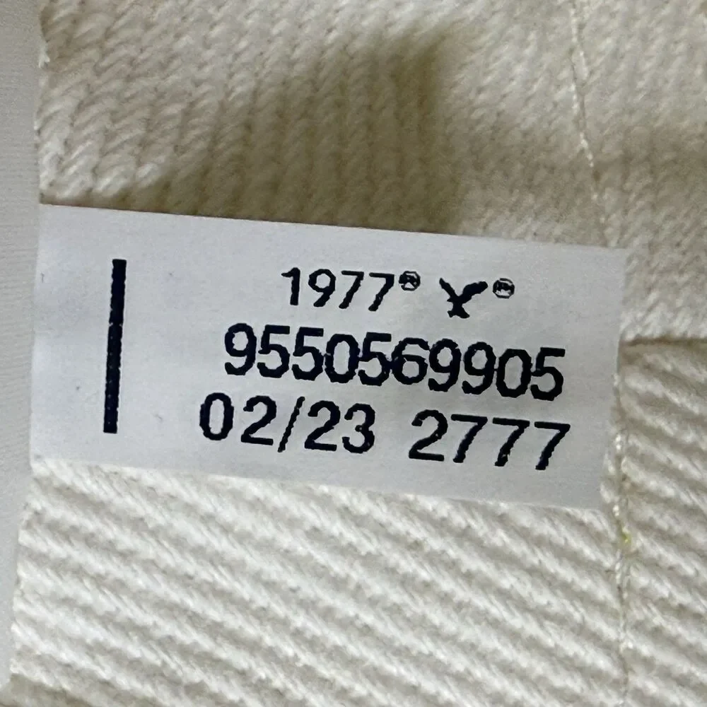 AMERICAN EAGLE Reversible Smiley Face Bucket Hat Sz O/S Yellow White Summer